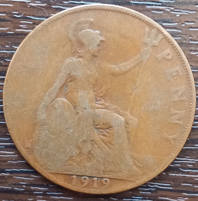 (M2219) MONEDA ANGLIA - 1 PENNY 1919