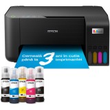 Multifunctional Inkjet Epson L3230, A4, Color, 10 ppm, USB Negru