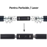 Conector cuplare furtunuri aparate de spalat cu presiune - Parkside / Lavor