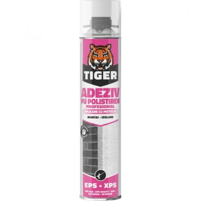 Adeziv polistiren pistol 700 ml Tiger foto