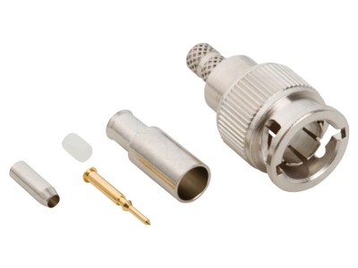 Conector Mini BNC mufă tată drept 75&amp;Omega; foto