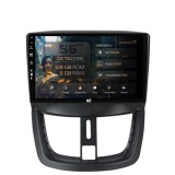 Cumpara ieftin Navigatie HUB64 Peugeot 207, 6GB RAM, Android 13, Octacore, Slot Sim 4G, DSP, GPS, Wi-FI, Carplay, Android Auto, USB, Bluetooth, Waze, Touchscreen, 9