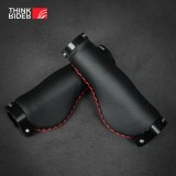 Mansoane ghidon, ThinkRider THK01, piele sintentica pentru bicicleta, mountain bike, e-bike, diametru 22.2 mm