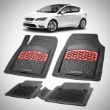 Cumpara ieftin Covorase Seat Leon Hatchback 5 Usi Facelift 2 Compatibile 2012-2013 | Red