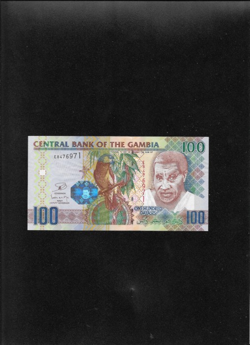Gambia 100 dalasis 2006(18) seria8476971 unc