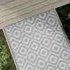 VidaXL Covor de exterior, ARAKIL gri, 120x180 cm, PP 368552