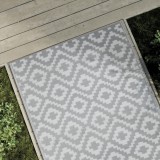 VidaXL Covor de exterior, ARAKIL gri, 120x180 cm, PP