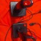 2 Joystick-uri/controlere,Controler cu joystick pt.computere și console retro,joystick pentru Consola Rambo/clonă de Atarii 2600 pt.televizor