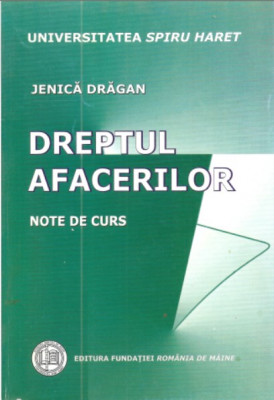 Dreptul Afacerilor, Jenica Dragan foto