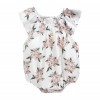 Salopeta alba bufanta - Buchete de floricele (Marime Disponibila: 18-24 luni), Superbaby