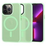 Husa iPhone 13 Pro Techsuit HaloFrost&Atilde;&sbquo;&Acirc;&nbsp;MagSafe Series, verde deschis