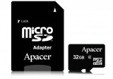 Card microSDHC 32GB Clasa 4 cu adaptor SD Apacer