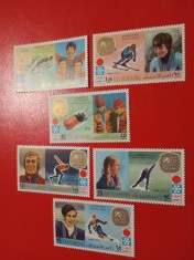 RAS AL KHAIMA, SAPPORO - SERIE COMPLETĂ MNH foto