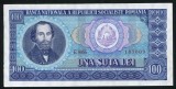 q653 RSR BANCNOTA 100 LEI 1966 NECIRCULATA UNC