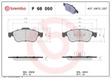 BREMBO P 68 050 PRIME LINE set placute frana,frana disc