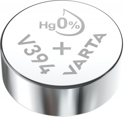 Baterie pentru ceas, 1.55V, 67mAh, oxid de argint, V394 / SR45 Varta, set 10 bucati foto
