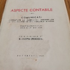 D. RUSU-ABRUDEANU (dedicatie-autograf) - Aspecte Contabile - 1939, 80 p.