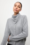 Answear.LAB cardigan din lana culoarea gri, light