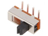 Comutator Glisant 3 Poziții ON-ON-ON PCB THT 0.35A 30VDC
