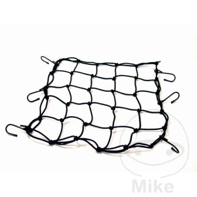 MBS Plasa elastica bagaje neagra 40 X 40 6 carlige, Cod Produs: 7109648MA foto
