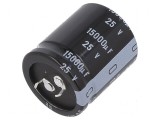 Condensator electrolitic SNAP-IN 15000uF 25V 30x35mm &plusmn;20%
