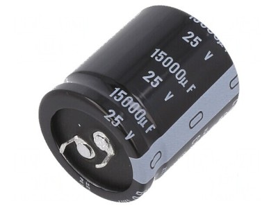 Condensator electrolitic SNAP-IN 15000uF 25V 30x35mm &amp;plusmn;20% foto