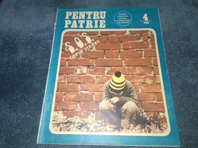 REVISTA PENTRU PATRIE NR 4 1992 foto
