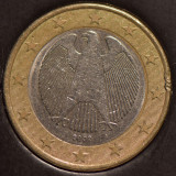 1 euro Germania 2002 J