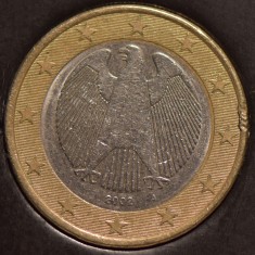 1 euro Germania 2002 J foto