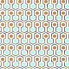 Noordwand Tapet &bdquo;Good Vibes Hexagon Pattern&rdquo;, verde si portocaliu GartenMobel Dekor, vidaXL