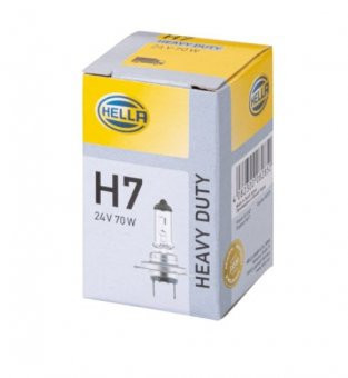 Bec Bulb H7 HELLA 24V 70W PX26d