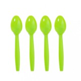 Set 10 linguri de unica folosinta, flippy, colectia dino park, 15 x 3.3 cm, din plastic pe, multicolor