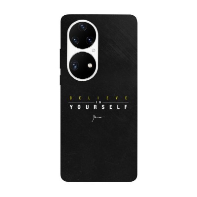 Husa compatibila cu Huawei Nova Y70 model Believe in yourself, Silicon, TPU, Viceversa foto