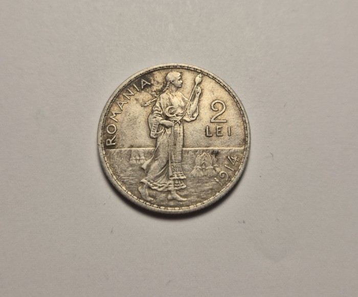 2 lei 1914 Necuratata