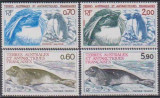 Teritoriul Antarctic Francez (posta) - 1984 - Fauna - gorfou+foca, Nestampilat