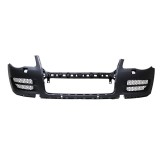Bara fata VW Touareg (7L2), 01.2007-04.2010, grunduit, cu gauri pentru spalatoare faruri,cu gauri pentru senzori de parcare, 7L6807217AS, Rapid