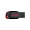 Stick de Memorie 64GB, USB 2.0 - SanDisk (SDCZ50-064G-B35) - Black / Red