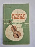 V. Bianu - Vioara. Istoric, constructie, verniu - 1965