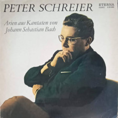 Disc vinil, LP. Arien Aus Kantaten Von Johann Sebastian Bach-Peter Schreier, Johann Sebastian Bach