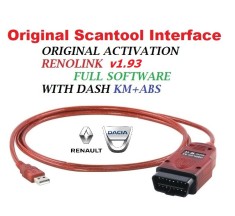 OBDLink SX USB cu soft original Renolink 1.94 full version, DDT2000 foto