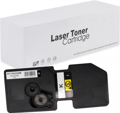 Toner de imprimanta pentru Kyocera , TK5230K , Negru , 2600 pagini , neutral box foto