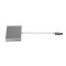 Adaptor 3in1 Iso Trade, HUB/USB-C/HDMI, 5x6x1cm Aluminiu, Argintiu