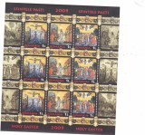 ROMANIA 2009 - SFINTELE PASTI MINICOALA MNH - LP 1826a