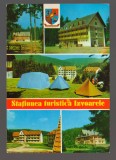 CPIB 20741 CARTE POSTALA - STATIUNEA TURISTICA IZVOARELE, STEMA, MOZAIC, NECIRC, Necirculata, Fotografie