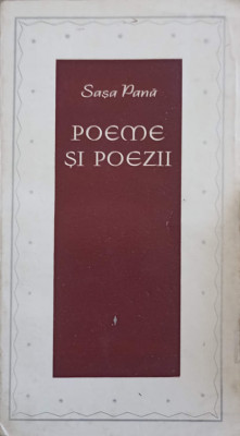 POEME SI POEZII-SASA PANA foto