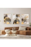 Set de murală islamică, imagini decorative din marmură, picturi decorative cu caligrafie arabă, Liv