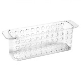Raft Baie Fără Brand, Transparent, Plastic, Ventuze, 26x7x9cm, Oem