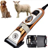 Aparat de tuns profesional animale, lame titan, 5 viteze, reincarcabil USB, 4 piepteni, silentios, caini, pisici