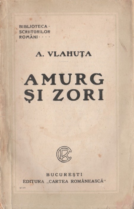 Alexandru Vlahuta - Amurg si zori