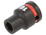 Tubulară Impact 10mm 1/2 Scurtă 6 Puncte